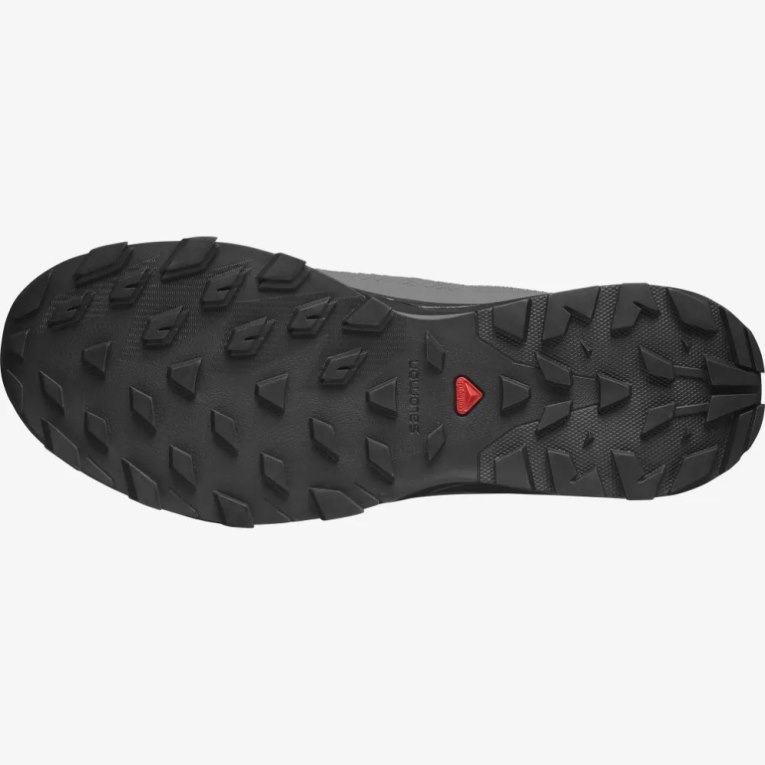 Salomon Outline Men's Hiking Shoes Black | CA 27V61